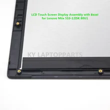 ЖК-дисплей Экран Дисплей сенсорный экран с рамкой для LenovoMiix 510-12ISK 80U1 серии FRU PN: 5D10M42923