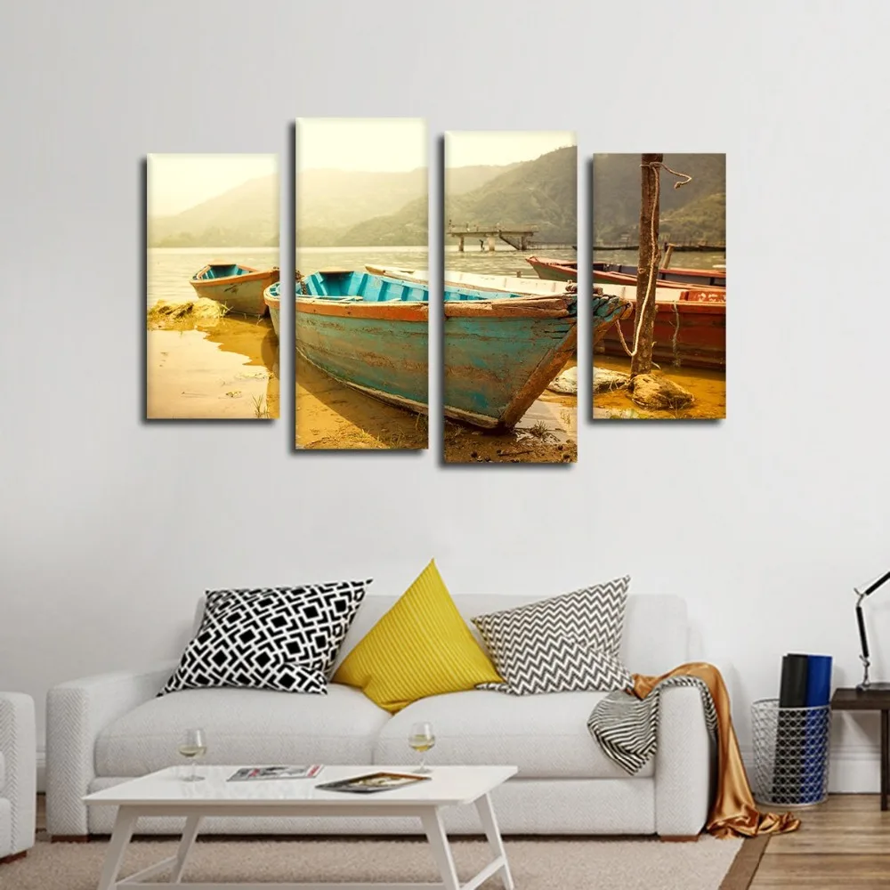 Nepalese_Boat_Ride_Multi_Panel_Canvas_Wall_Art_LR1_1200x1200