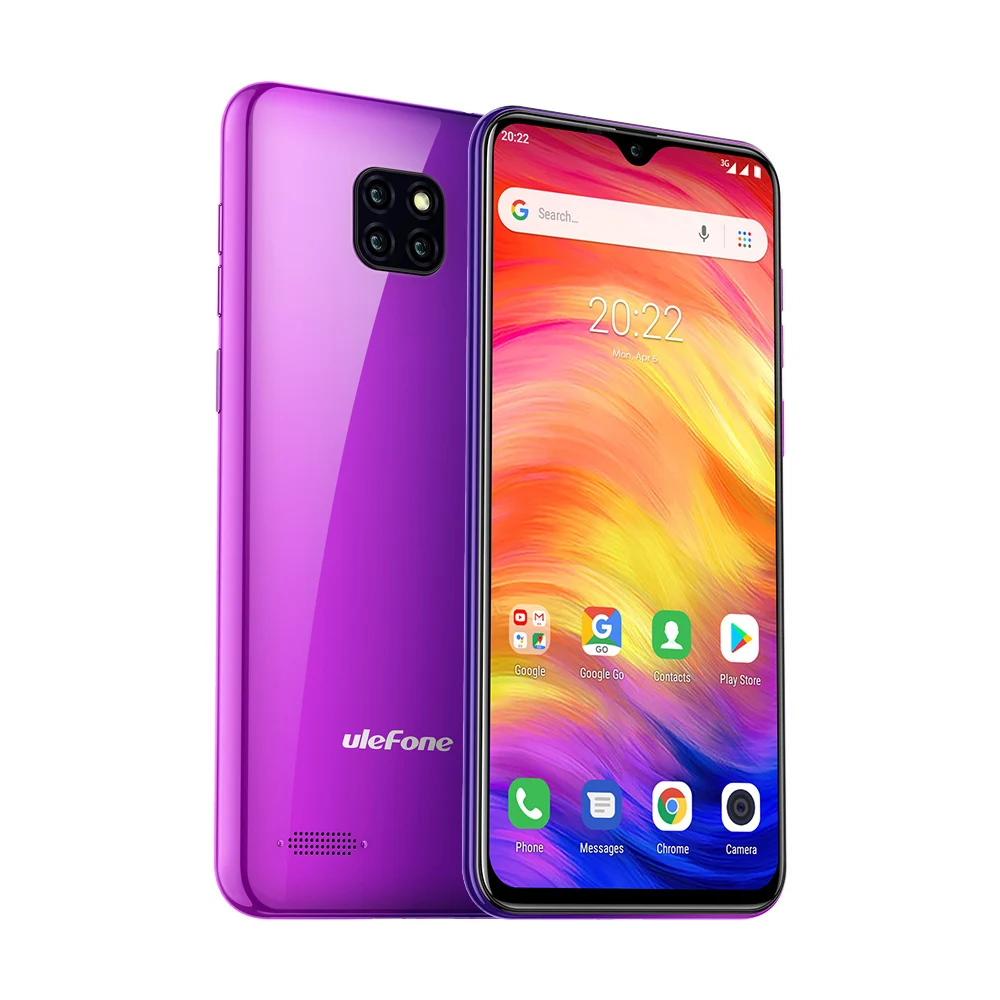 جديد وصول Ulefone ملاحظة 7 الهاتف الذكي 3500 mAh 19:9 رباعية النواة 6.1 Waterdrop شاشة 16 GB ROM الهاتف المحمول الهاتف المحمول android8.1
