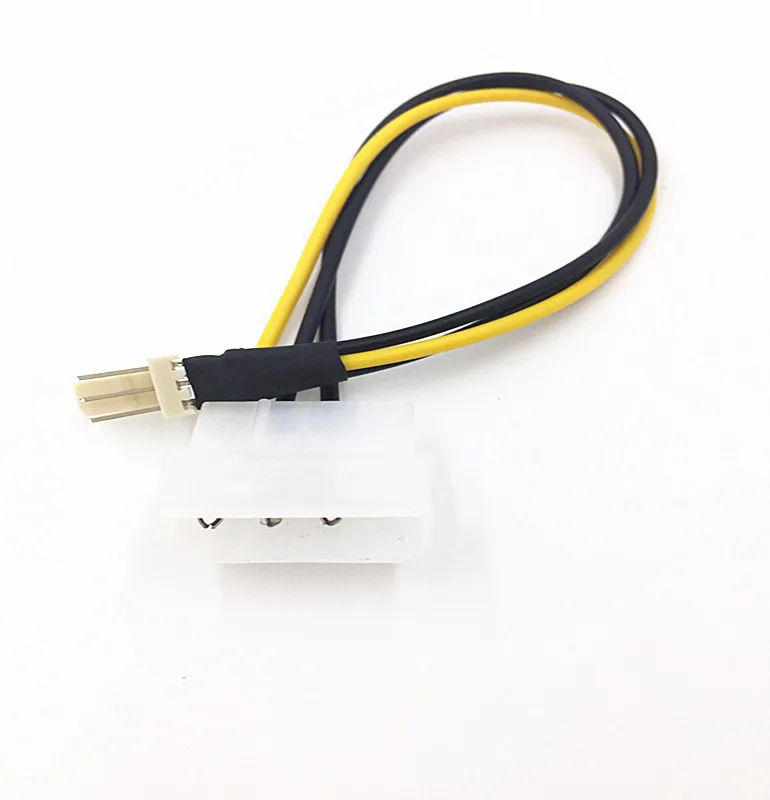 2 шт. 20 см 4 контактный разъем Molex IDE к 3 контактному компьютерному