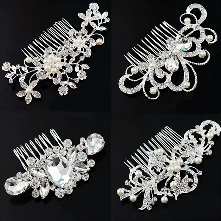 9 Hair Combs Headwear Wedding Gifts For Guests Wedding Hairbrush Hair Comb Back To School Party Gifts Jewelry Hair Accessories 30