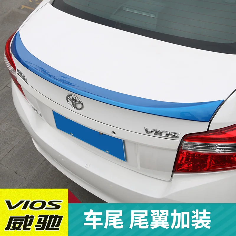For Toyota VIOS 2014 2017 Rear Wing Spoiler, Trunk Boot Wings Spoilers