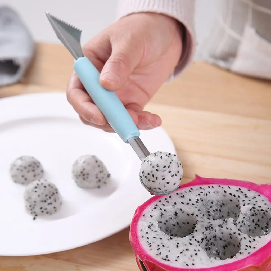 

Household Fruit Spoon Creative Watermelon Spoon Fruit Digging Ball Fruit Spoon Apple Kernel Fits Comfortably Fruit Enucleation
