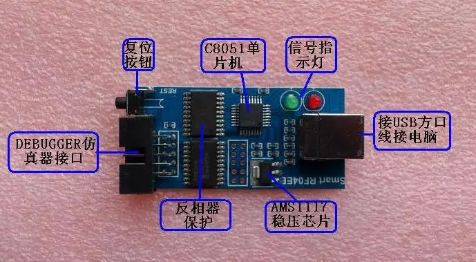 Free Shipping! 1pc SmartRF04EB ZigBee/ CC2530 emulator / CC2530 program ...
