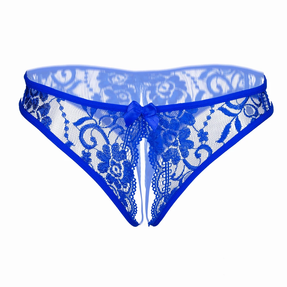 

Sexy Erotic Lace Panties Women Low Rise Transparent Crotchless G-string Underwear Ladies Briefs Sexy Thong Lingerie Underpants