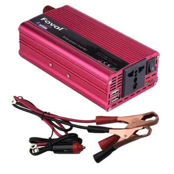 

High Power Car Power Inverter 2000W DC12V To AC220V Aluminum Alloy Dual USB Converter High Conversion Converter