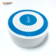 Беспроводной мерцающий звук сирены свет сирены 100dB звуковой сигнал автономный сирена для Беспроводной умный дом аварийной системы безопасности