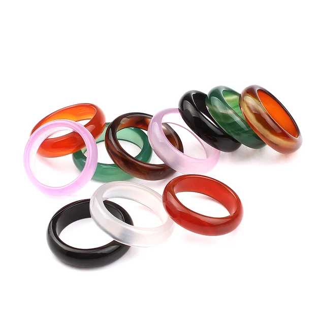 Natural green multicolour ring jewelry semi precious stone engagement wedding ri Natural green multicolour ring jewelry semi precious stone engagement wedding ri