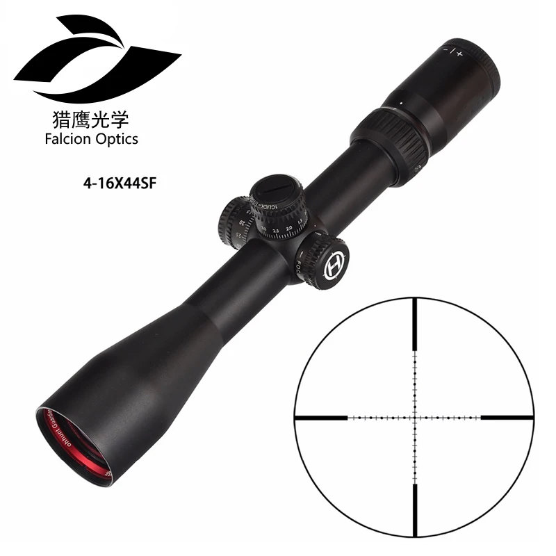 

4-16X44 SF Tactical Hunting Rifle Scope 1/2 Half Mil Dot Reticle Side Parallax Turrets Lock Reset Optics RifleScope