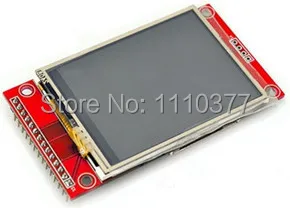 

2.4 inch TFT LCD Color Screen Module with Touch Panel ILI9341 Drive IC 240(RGB)*320