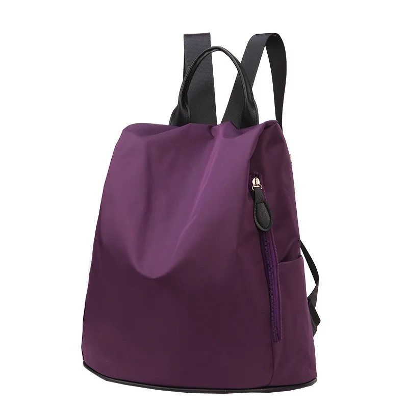 

Good package Waterproof leisure bag Female simple nylon rucksack knapsack backpack woman female fashion travel backpacks