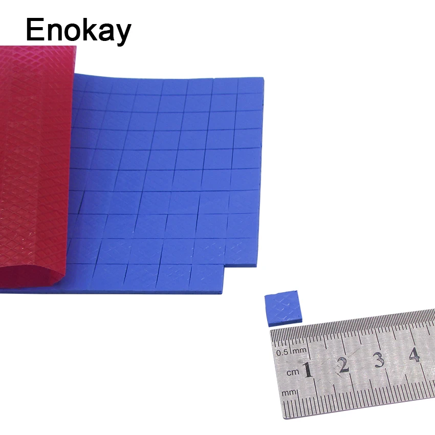 

Wholesale 100 Pieces 10X10x2mm Heatsink Thermal Paste Compounds Pad