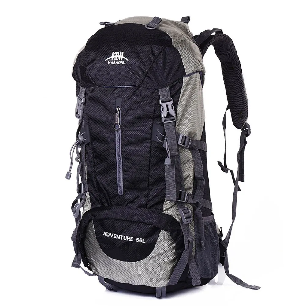 Sheng lun lai Large 55L Outdoor Backpack Camping Bag Waterproof Mountaineering Hiking Backpacks Sport Bag Climbing Rucksack