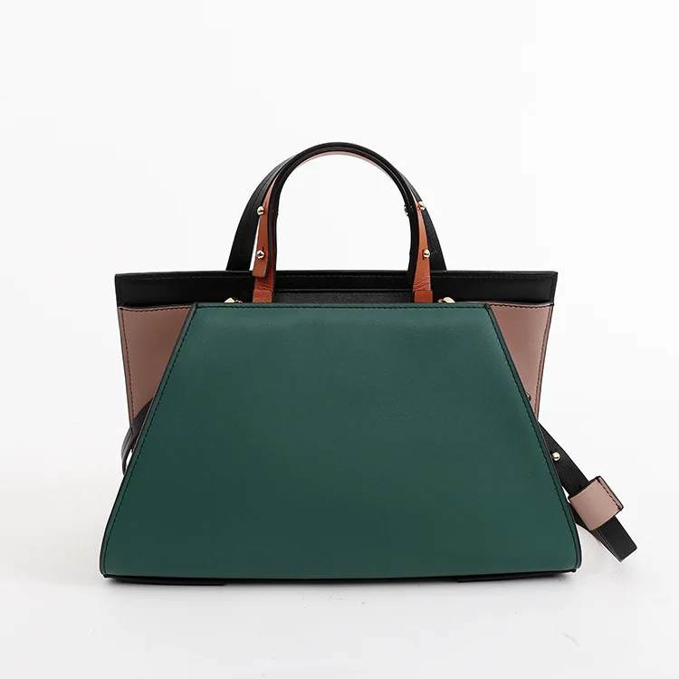 

LOVELY Topest Genuine High-end Fashion Portable Woman Ma'am Color Leather Package Bag