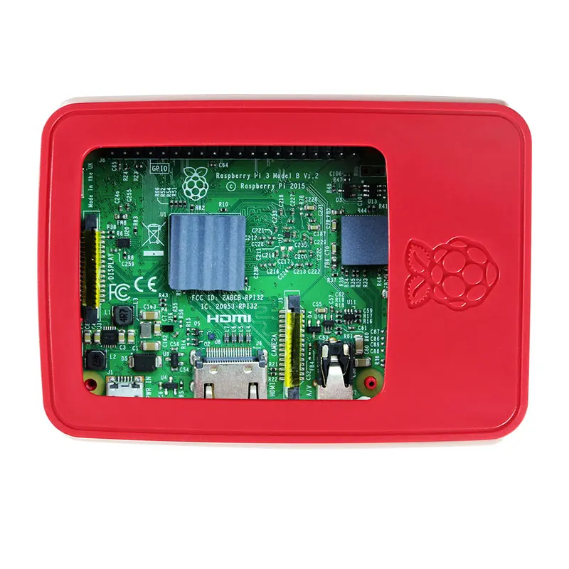 Чехол для Raspberry Pi 3 B + защитный чехол из АБС пластика коробка с радиатором +/3/