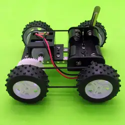 Автомобили запасных Запчасти Дети DIY ToySet модель игрушки 4WD Шасси Материал сборки автомобиля развивающие ремесло игрушечные лошад