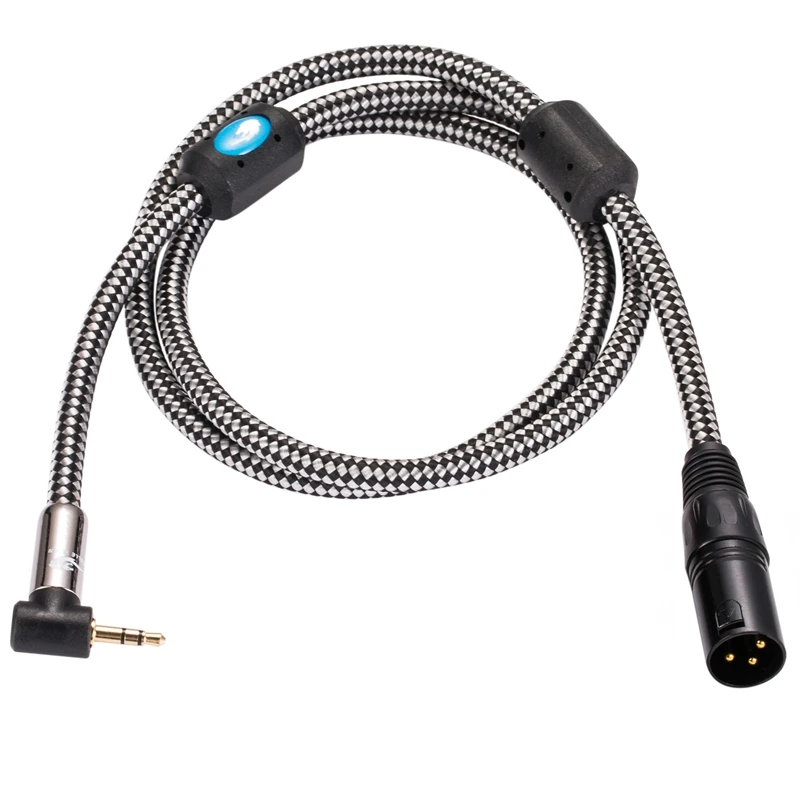 Audiophile Condenser Microphone Cable Angle 1/8