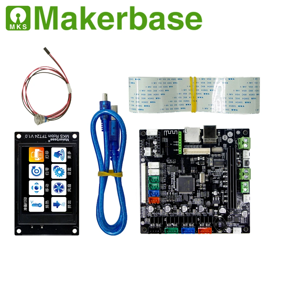 STM32 MKS Robin mini + 2 4 дюйма TFT сенсорный экран с Закрытым Исходным Кодом поддержка