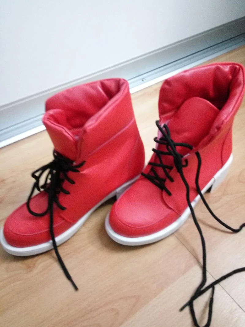 Boku No Hero Academia Shoes Izuku Midoriya Cosplay Costume Shoes My Hero Academia Red Boots
