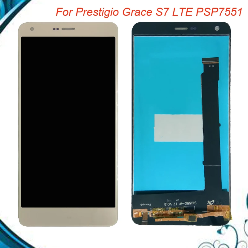 Для Prestigio Grace S7 LTE Оборудование для psp 7551 Duo 7551Duo ЖК-дисплей Дисплей + Сенсорный экран
