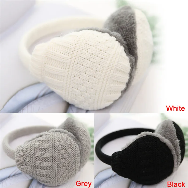 Winter Warm Earmuffs Knitted Children Ear Muffs For Boy Earmuffs For Girls Baby Gift Ear Warmers