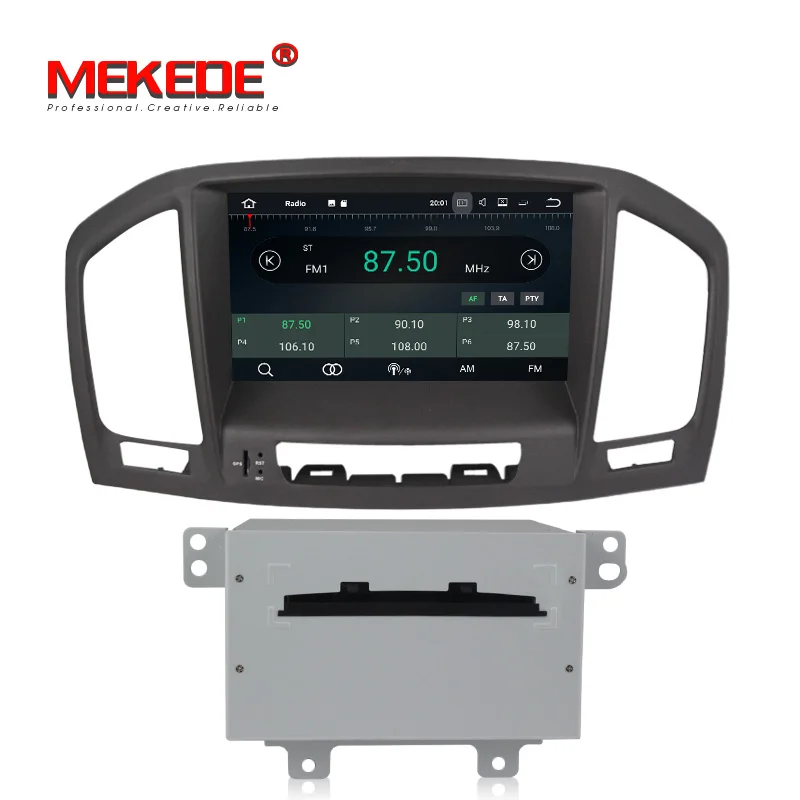 Discount 8inch HD Car GPS Navigation FM Bluetooth AVIN Map Free Upgrade Navitel Europe for Opel Vauxhall Insignia CD300 CD400 2009-2012 4