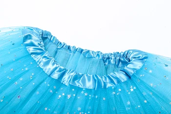 0-8Y Baby Girls Kids Shiny Sparkle Pink Tutu Skirt Children Girl Party Tutus Tulle Pettiskirt Children Ballet Dance Mesh Skirts 5