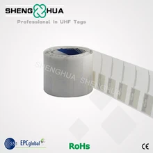 10 шт./упак. Высокая безопасность длинный диапазон Противоугонная Rfid Ювелирная наклейка бирка на заказ кв УКВ Rfid этикетка на ювелирные украшения по дешевой цене