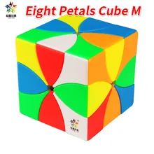 Yuxin восемь лепестков Куб Магнитная странная форма восемь листьев Цветы Zhisheng Cubo Magico головоломка Magico Cubo игрушки для детей