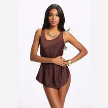 L1076 Женский цельный купальник купальное платье боковая гофрированная v-образная спина сплошной цвет мягкий бикини набор пуш-ап купальники купальный костюм