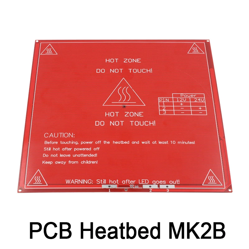 

RepRap mendel PCB Heated MK2B for Mendel 3D printer hot bed 3d printer parts