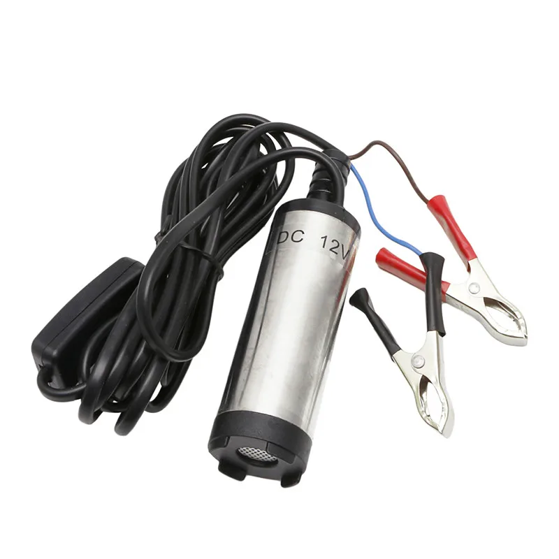 

New 1 PCS DC 12V Stainless Steel Submersible Diesel Fuel Water Oil Pump 12L Per Minute 38mm P25