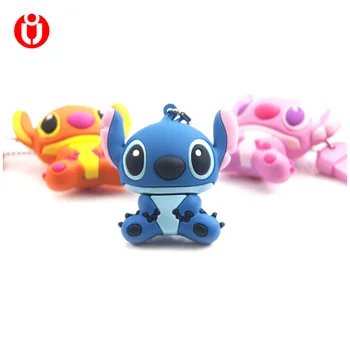 

Genuine Cartoon USB flash drive 128GB/64GB/32GB/8GB/16GB/4GB cute thumb memory stick stitch pen drive usb flash, Dropshipping