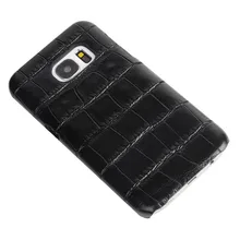 200 шт. ультра тонкий мягкий Искусственная кожа крокодиловой кожи Pattern телефона чехол для Samsung S6 Edge Plus задняя крышка для samsung