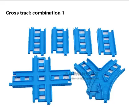 Различные виды игрушек поезд трек железнодорожные ситуации аксессуары совместимы с tomass поезда Биро игрушки для детей - Цвет: combination 2