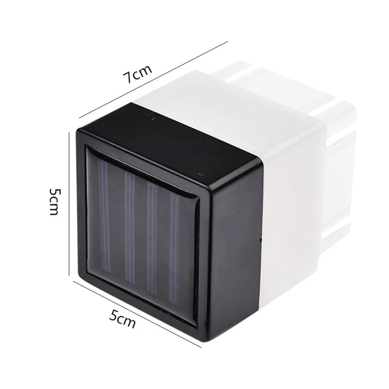 New Arrivals Solar Light Outdoor Fashion Square Solar Wall Light Garden Lights Fence Lamp Camping Lamp Bar Table Lamp