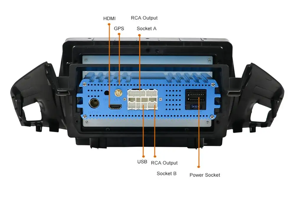 Clearance Android 9.0 Unit Car radio Stereo Audio GPS navigator dvd Intelligent Multimedia Player for Ford Kuga 2013 2014 2015 2016 2017 4