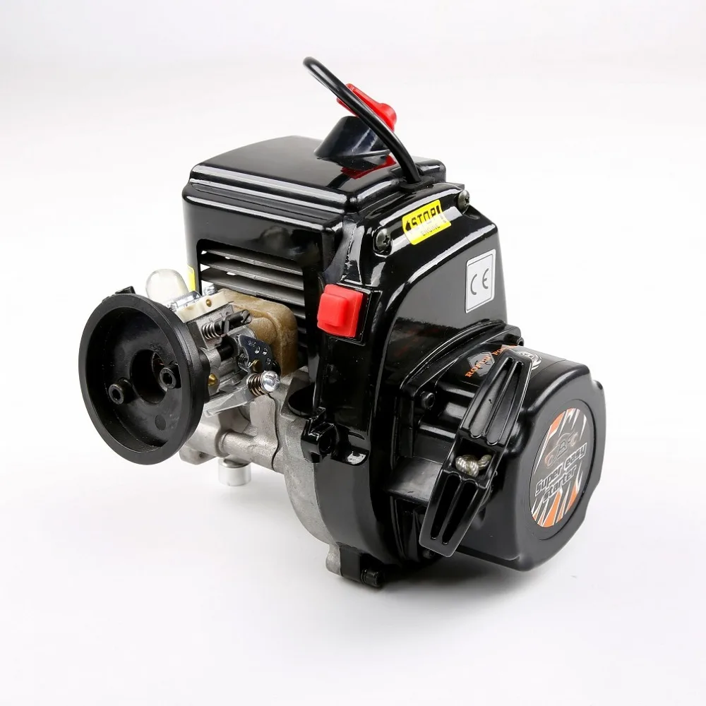 45CC 4 болта двигатель с Walbro 1107 carb для 1/5 rc автомобиля Losi 5ive-t/HPI BAJA 5B(NGK Свеча зажигания