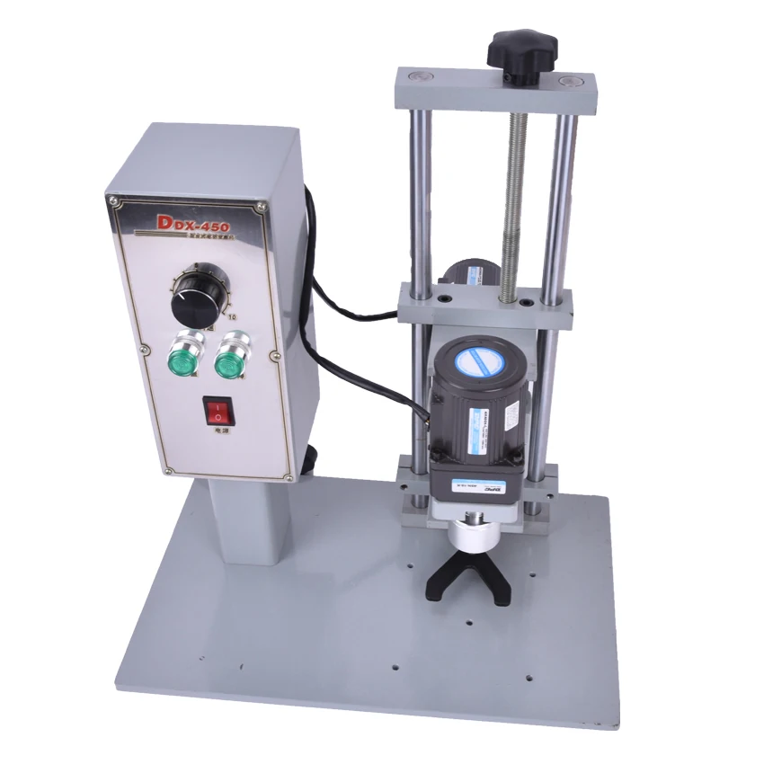 US $270.00 Automatic Bottle Capping Machine Diameter 1050mm Desktop Cap Screwing Machine Electric Cap Locking Tool