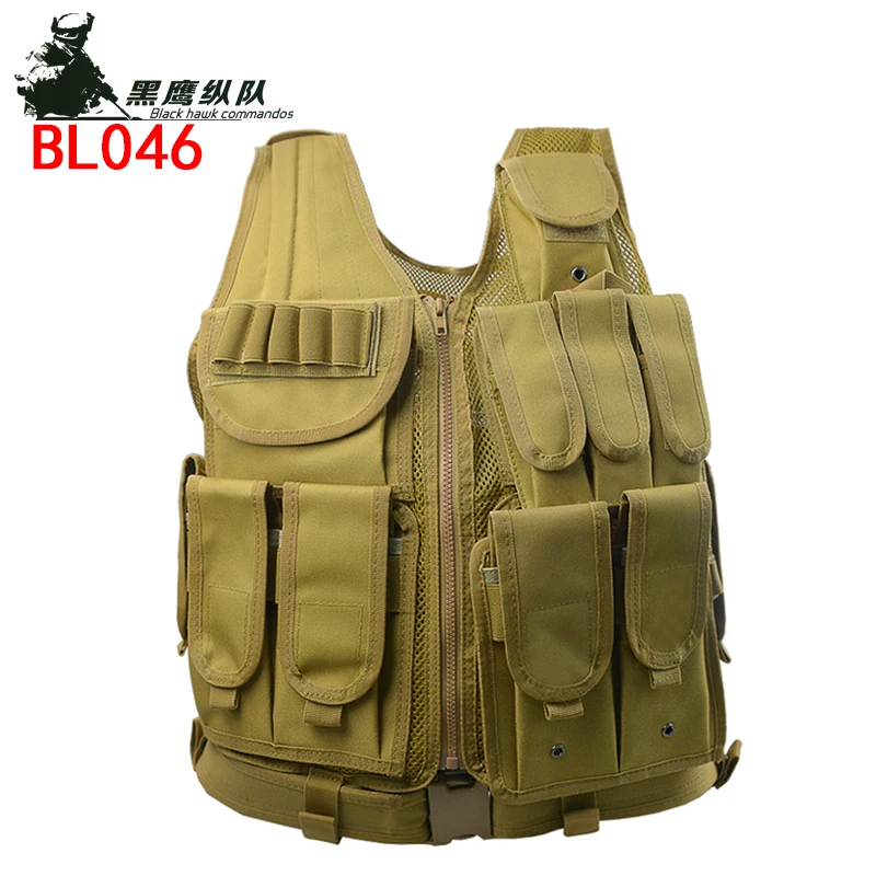 men army Military Tactic Vest Breathable Camouflage Hunting Waistcoat Protector for Camping Hiking | Спорт и развлечения