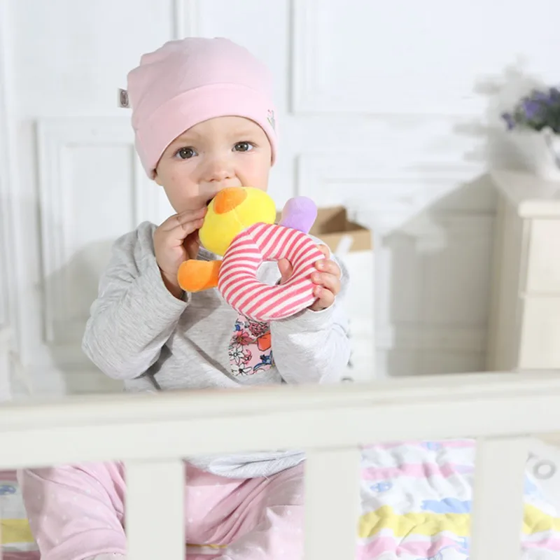 

2019 Newborn Baby Toys Cartoon Animal Lion/Elephant Baby Boy Girl Rattles Hand Bell Infant Toddler Plush Toys jouet enfant
