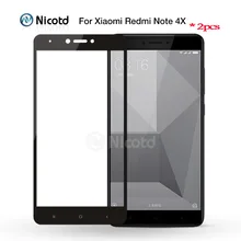 2 piece For Redmi Note 4 Global Version Nicotd Col