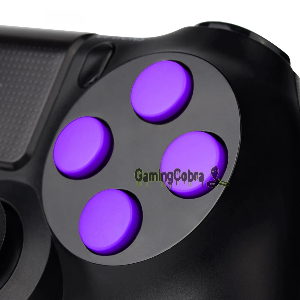 Однотонный контроллер для ремонта кнопок Dualshock 4 PS4 красный зеленый оранжевый