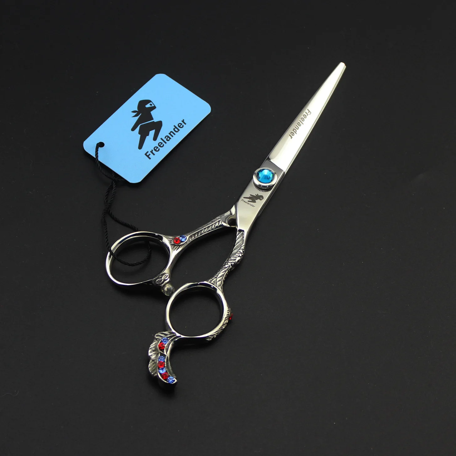 6,0 дюймов прямые удобные ножницы и ножницы для зубов с красивой ручкой