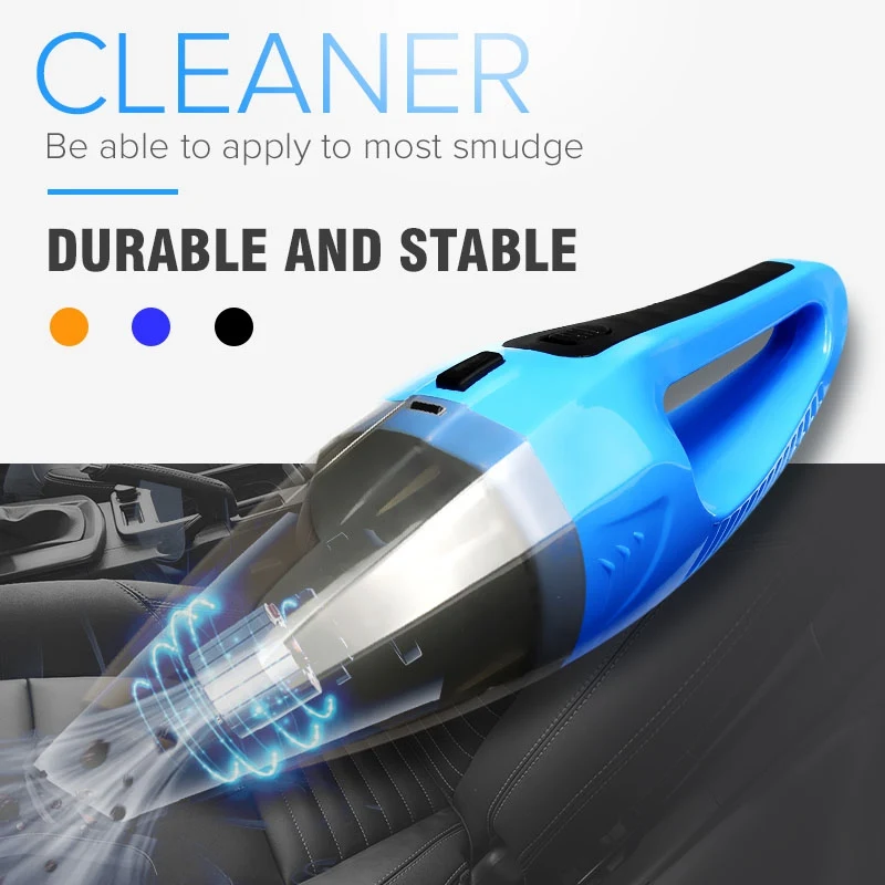

Car Auto Mini Wet And Dry Use Vacuum Cleaner Home Use 120W Portable Handheld Vacuum Cleaning Cleaner Car Cleaner Home Appliances