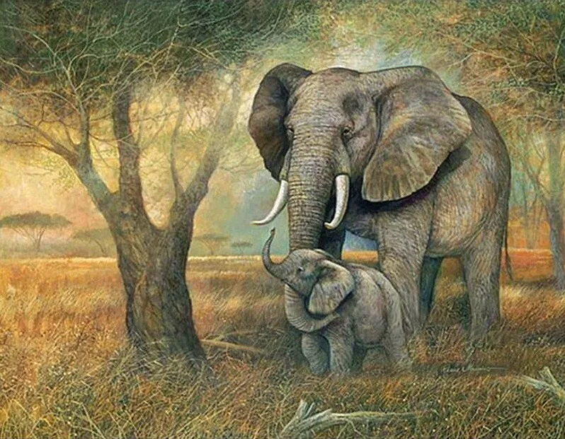 

Diamond Embroidery,Elephant,Diamond Painting,Full,Animal,Cross Stitch,Diamond Mosaic,Round,Rhinestone,5D,DIY,Decoration,Art,Gift