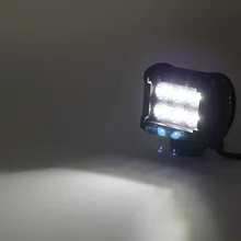 CO LUCE Una Coppia da 4 pollici 18 W 12 V LED Daytime Running luce di Indicatore Car Light Bar per Auto Moto Guida Offroad trattore