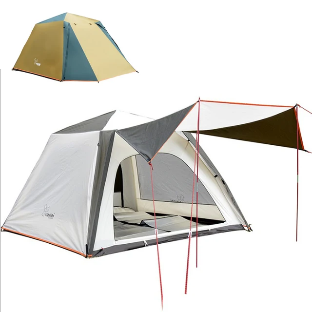 Best Offers Outdoor camping automatic quick open 3-4persons family tent anti rain outdoor UV resistant beach tent have 2colors for choose Best Offers Outdoor camping automatic quick open 3-4persons family tent anti rain outdoor UV resistant beach tent have 2colors for choose