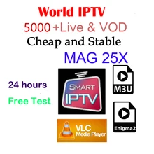IP tv M3u подписка Ip tv Италия Великобритания немецкий французский испанский Индия Пакистан Турецкий Арабский для Android tv Box MAG25X tv IP Smart tv