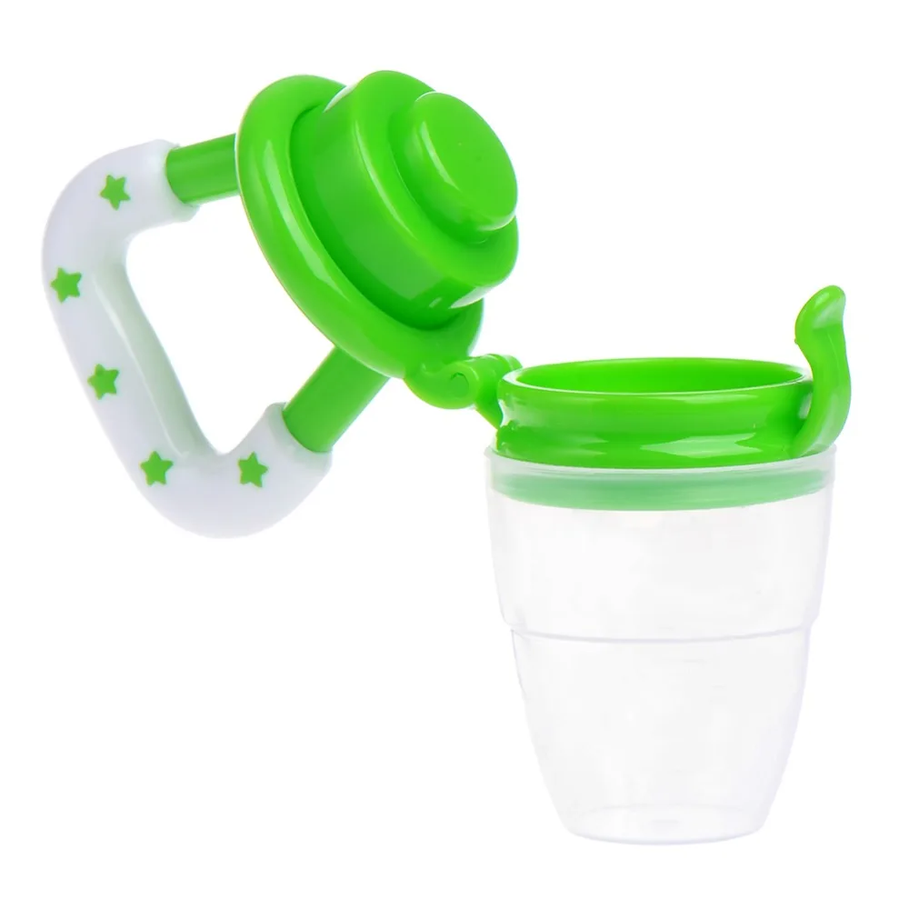 Infant Newborn Baby Pacifier Fresh Food Fruit Milk Feeder Nipples Safe